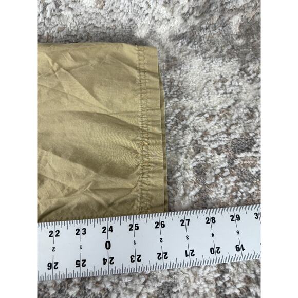 Orton Brothers Sz XL Ankle 100% Cotton Flat Front Pants Khaki Button Zip Casual - Picture 7 of 12